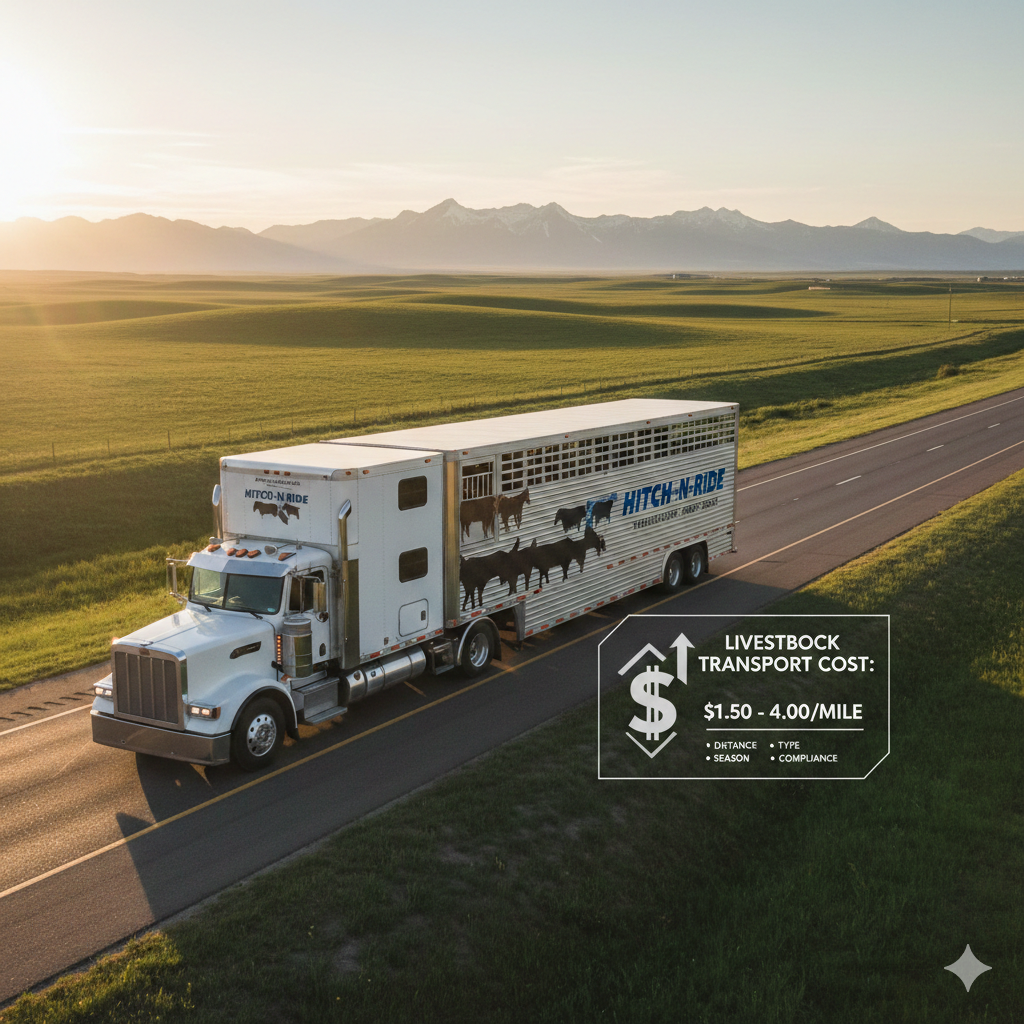 How Much Does Livestock Transport Cost in 2026?